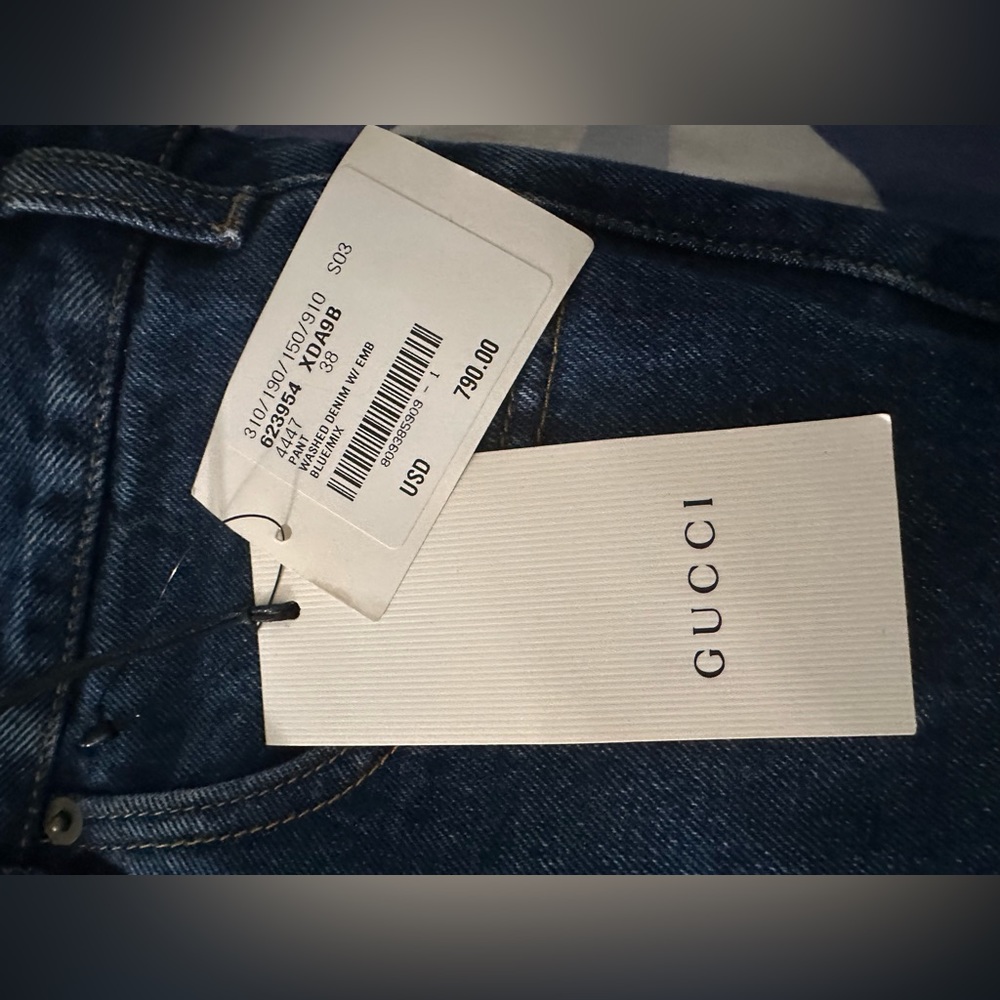 Gucci jeans brand new